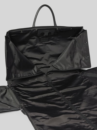Emporio Armani Weekender mit Label-Badge Black 5