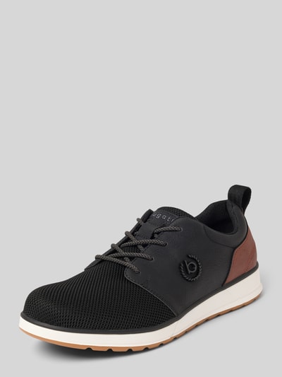 bugatti Sneaker mit Label-Details Modell 'Artic' Black 1