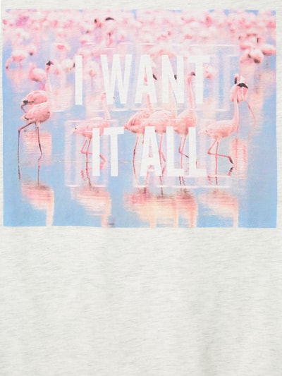 MCNEAL T-Shirt mit Print Offwhite Melange 2