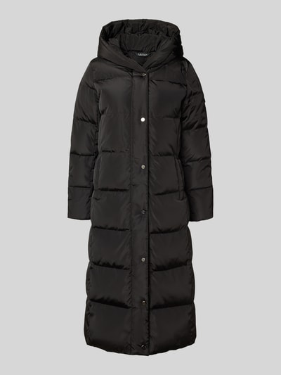 Lauren Ralph Lauren Płaszcz pikowany o kroju slim fit z kapturem Czarny 2