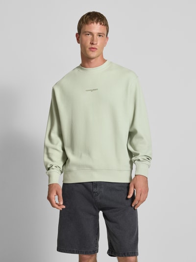 Tommy Jeans Comfort Fit Pullover aus reiner Baumwolle Schilf 4