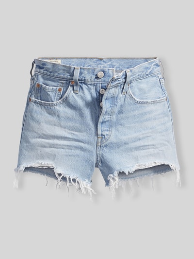 Levi's® Jeansshorts mit Knopfleiste Modell '501®' Jeansblau 2