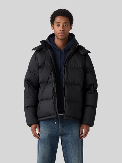 Levi's® Regular Fit Steppjacke Label-Patch Black 4