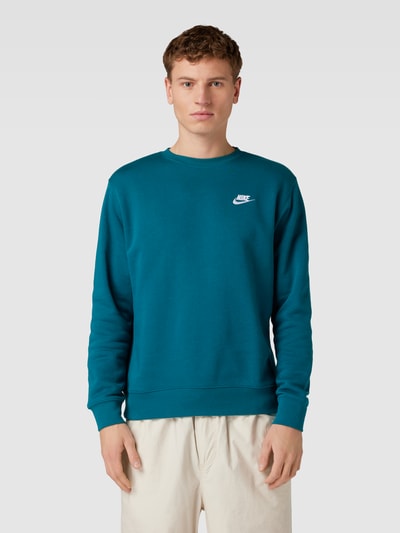 Nike Oversized Sweatshirt mit Label-Detail Petrol 4