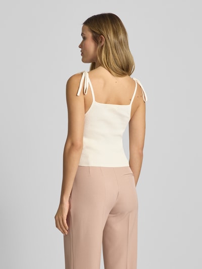 Guess Tanktop mit Schnürverschluss Offwhite 5