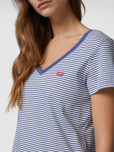 Levi's® T-shirt z bawełny Granatowy 3