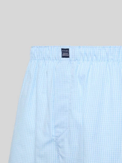 Christian Berg Men Boxershorts mit Label-Patch im 2er-Pack Hellblau 2