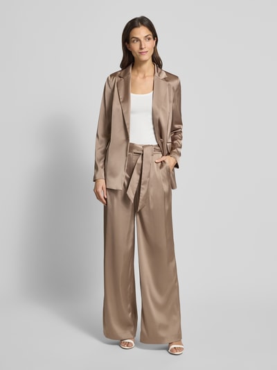Christian Berg Woman Selection Stoffen broek met achterzakken Taupe - 1
