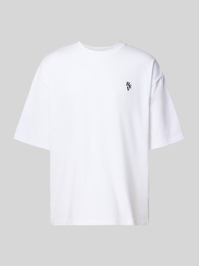 REVIEW Relaxed fit T-shirt met ronde hals Wit - 2