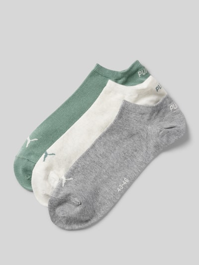 Puma Sneakersocken mit Label-Details im 3er-Pack Mint 1