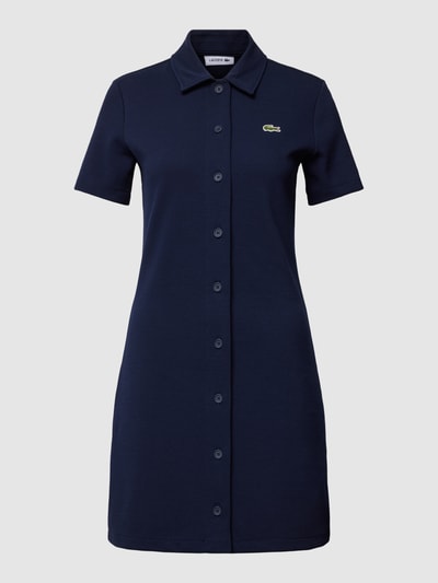 Lacoste Polokleid mit Label-Detail Marine 2
