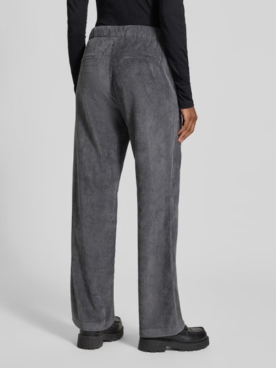 MAC Stoffen broek met Franse steekzakken, model 'Chiara' Middengrijs - 5