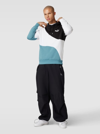 PUMA PERFORMANCE Hoodie met colour-blocking-design Bleu - 1