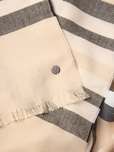 Fraas Schal mit Karomuster Beige 2