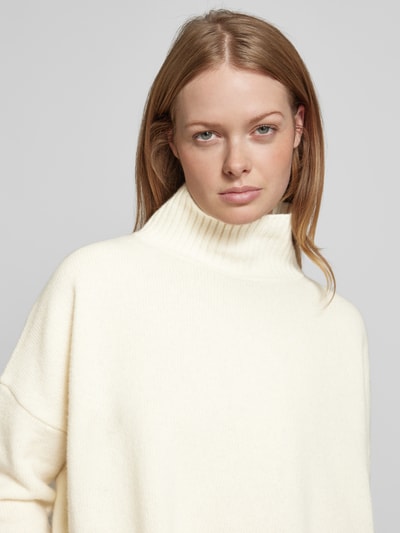 Weekend Max Mara Strickpullover mit Stehkragen Modell 'BORGIA' Offwhite 3