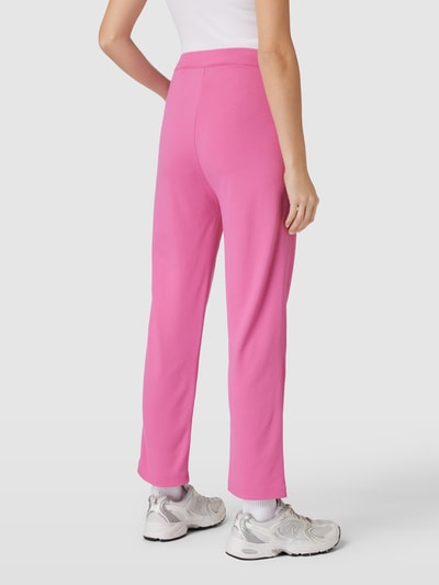 Rich & Royal Stoffhose mit elastischem Bund Pink 5