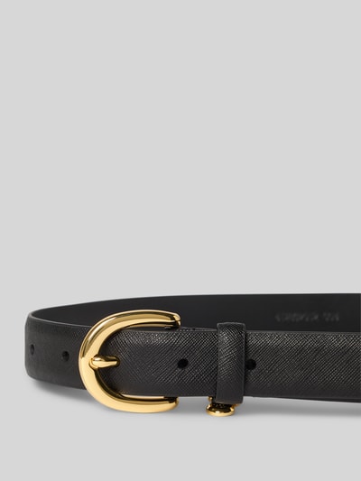 Lauren Ralph Lauren Gürtel aus Rindsleder mit Charm Black 2