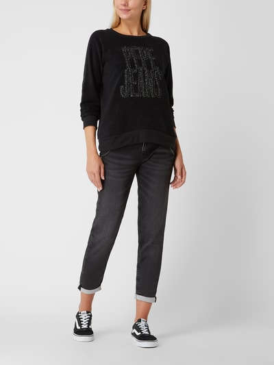 Pepe Jeans Relaxed fit jeans met stretch, model 'Carey' Zwart - 1