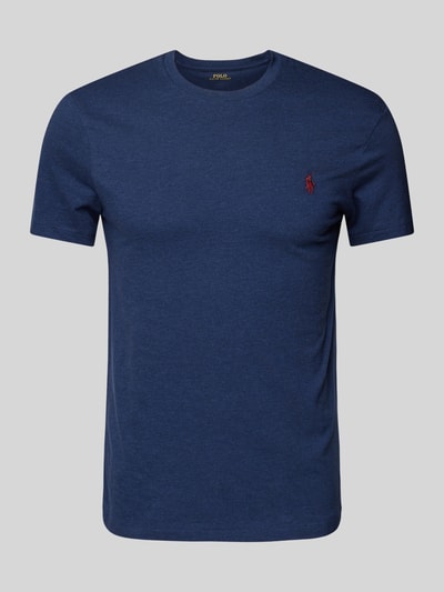 Polo Ralph Lauren T-Shirt mit Label-Stitching Marine Melange 2