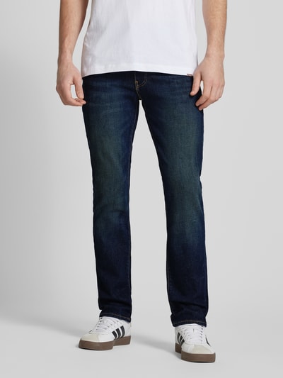 Levi's® Slim fit jeans met stretch, model '511 BIOLOGIA' Blauw - 4