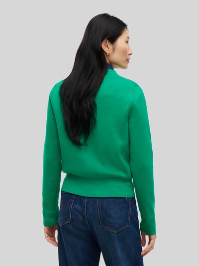 Tommy Hilfiger Regular Fit Pullover aus reiner Baumwolle ' Gruen 5
