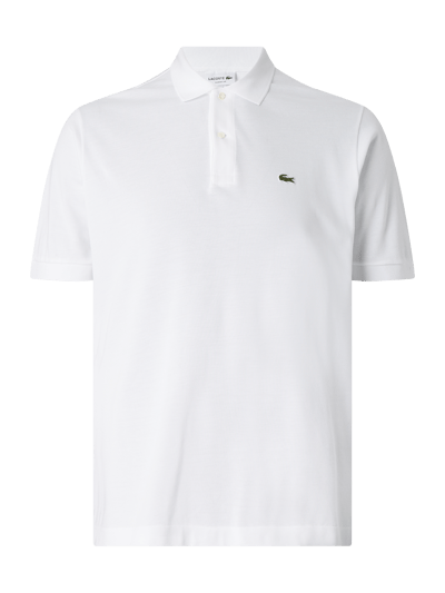 Lacoste Classic Fit Poloshirt mit Logo-Badge Weiss 2