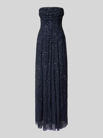 LACE & BEADS Abendkleid im Off-Shoulder-Look Dunkelblau 2