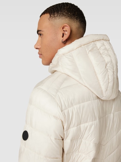 JACK & JONES Steppjacke mit Label-Patch Modell 'HERO' Beige 3