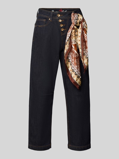 Buena Vista Relaxed Fit Barrel Jeans aus Baumwoll-Mix Modell 'Relaxed Malibu' Dunkelblau 1