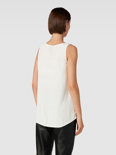 Marc Cain Blousetop met ronde hals Offwhite - 5