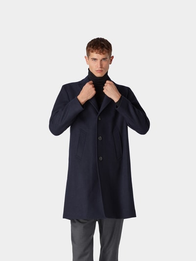 Doppiaa Oversized Mantel Schwarz 4