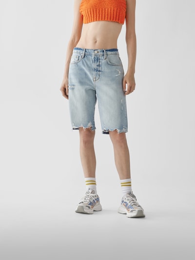 Frame Jeansshorts im Destroyed-Look Hellblau 4