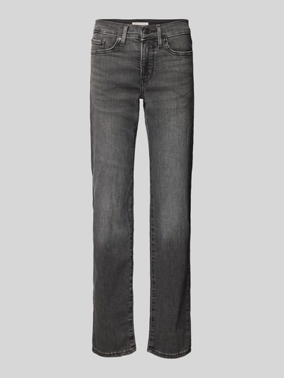 Levi's® 300 Straight Fit Jeans mit Viskose-Anteil Modell '314' Anthrazit 2