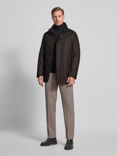 HECHTER PARIS Mantel mit Stehkragen Black 1