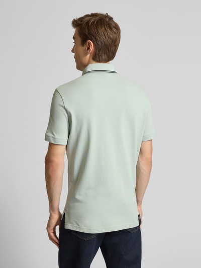ARMANI EXCHANGE Poloshirt met korte ritssluiting Mintgroen - 5