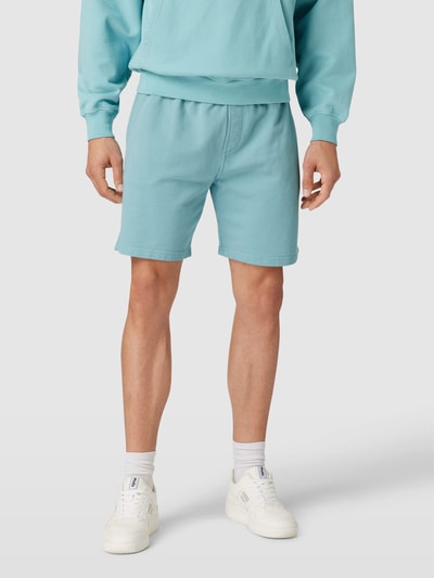 Colorful Standard Sweatshorts met elastische band Mintgroen - 4