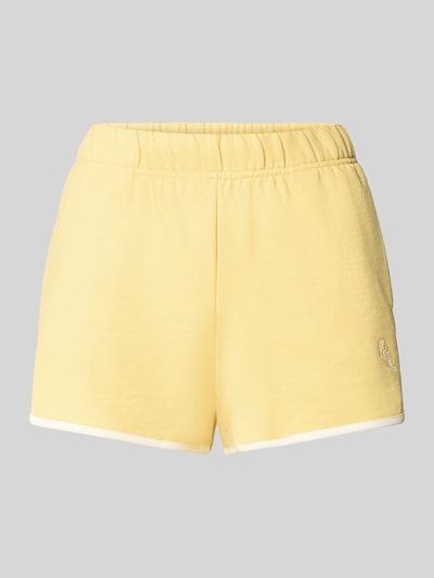 LeGer by Lena Gercke Korte broek met elastische band, model 'Drew' Lichtgeel - 2