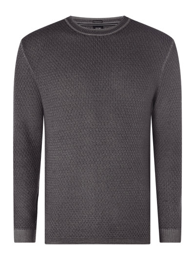 JOOP! Collection Pullover aus Merinowolle Stein 1