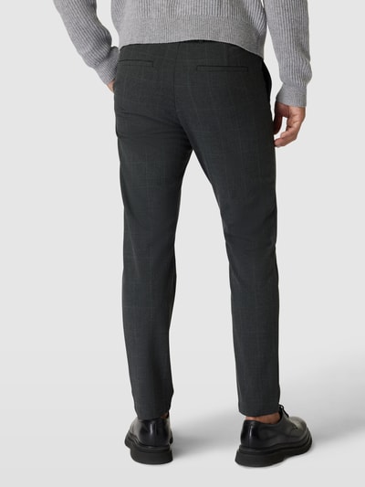 Selected Homme Slim Fit Chino mit Glencheck-Muster Modell 'ROBERT' Mittelgrau 5