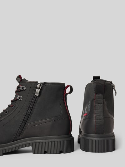bugatti Boots mit Reißverschluss Modell 'Aral' Black 2