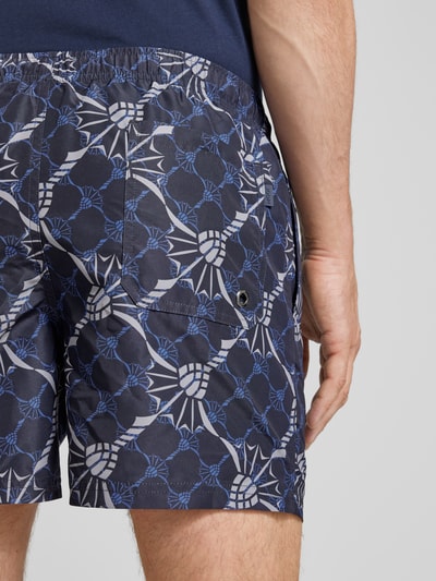 JOOP! Collection Shorts mit seitlichen Eingrifftaschen Modell 'Babados' Marine 3