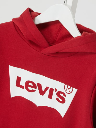 Levi’s® Kids Hoodie met logoprint  Rood - 2