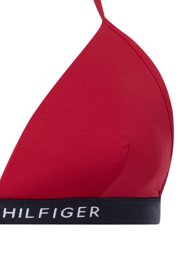 TOMMY HILFIGER Trójkątny top bikini  Mocnoróżowy 6