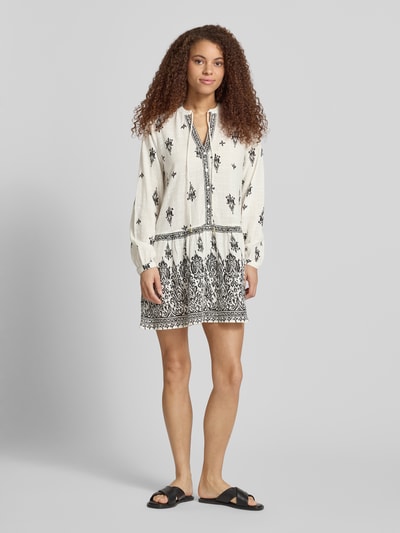 ONLY Tuniek vrijetijdsjurk van mix van katoen, viscose en modal model 'ALMA' Wit - 1