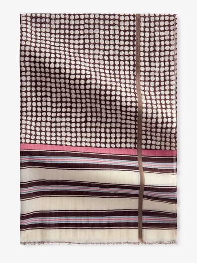Marc O'Polo Schal aus Modal-Baumwoll-Mix Offwhite 2