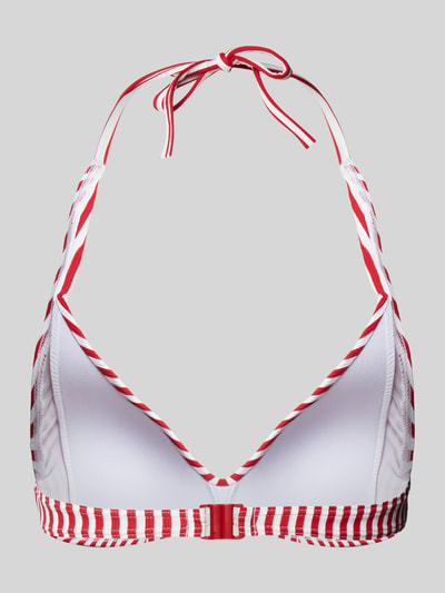 Esprit Top bikini z wiązaniem na szyi model ‘SILVANCE’ Czerwony 3