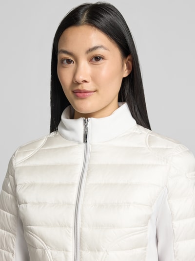 monari Regular Fit Steppjacke aus Polyamid mit Neopren Offwhite 3