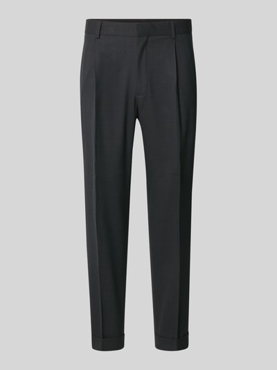 Strellson Regular Fit Anzughose mit Wollanteil Modell 'LUIS' Dunkelgruen 2