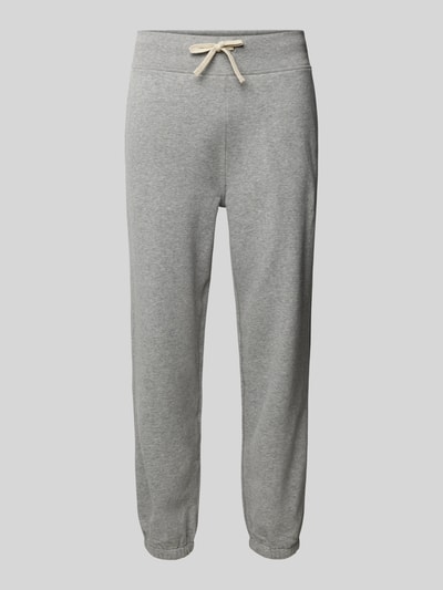 Polo Ralph Lauren Sweatpants mit Label-Stitching Hellgrau Melange 2