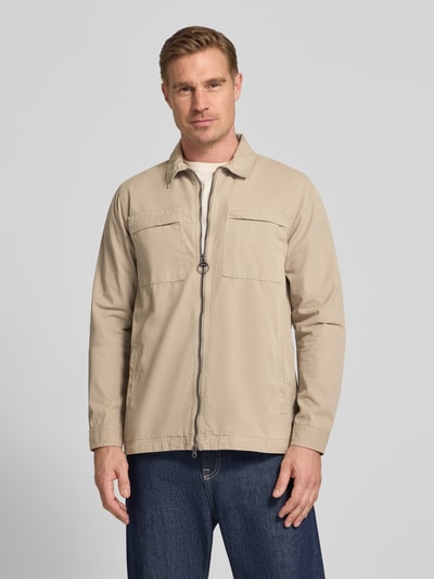 Barbour regular fit overshirt van puur katoen model 'GLENDALE' Beige - 4